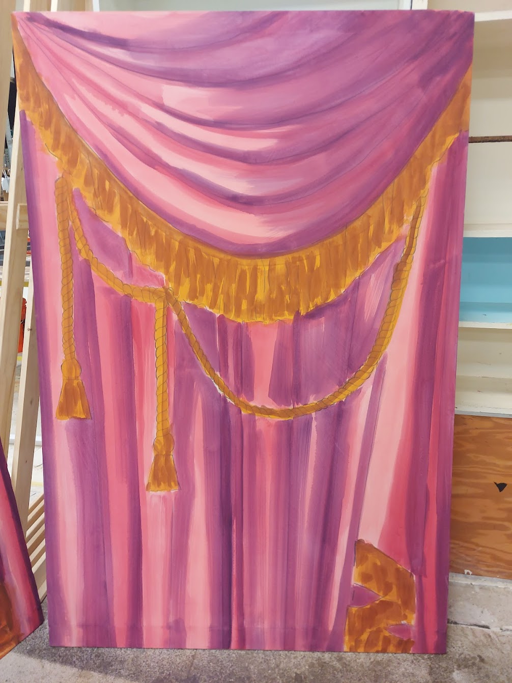 more highlights and shadows added, not very saturated in color